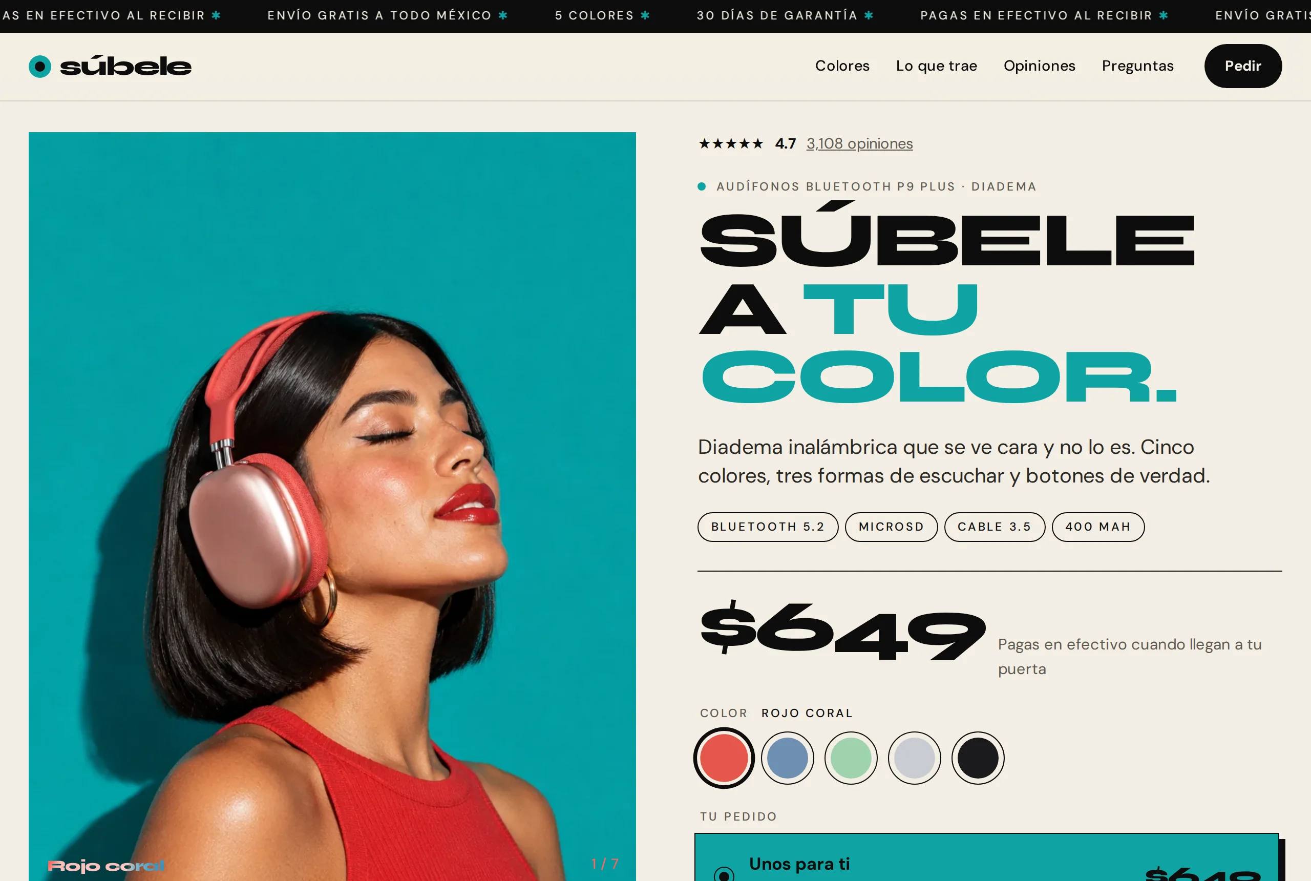 Súbele, moda pop